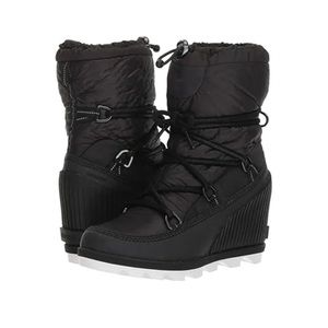 Sorel Kinetic Waterproof Snow Rain Winter Wedge Boot Bootie Boots 7 7.5 8